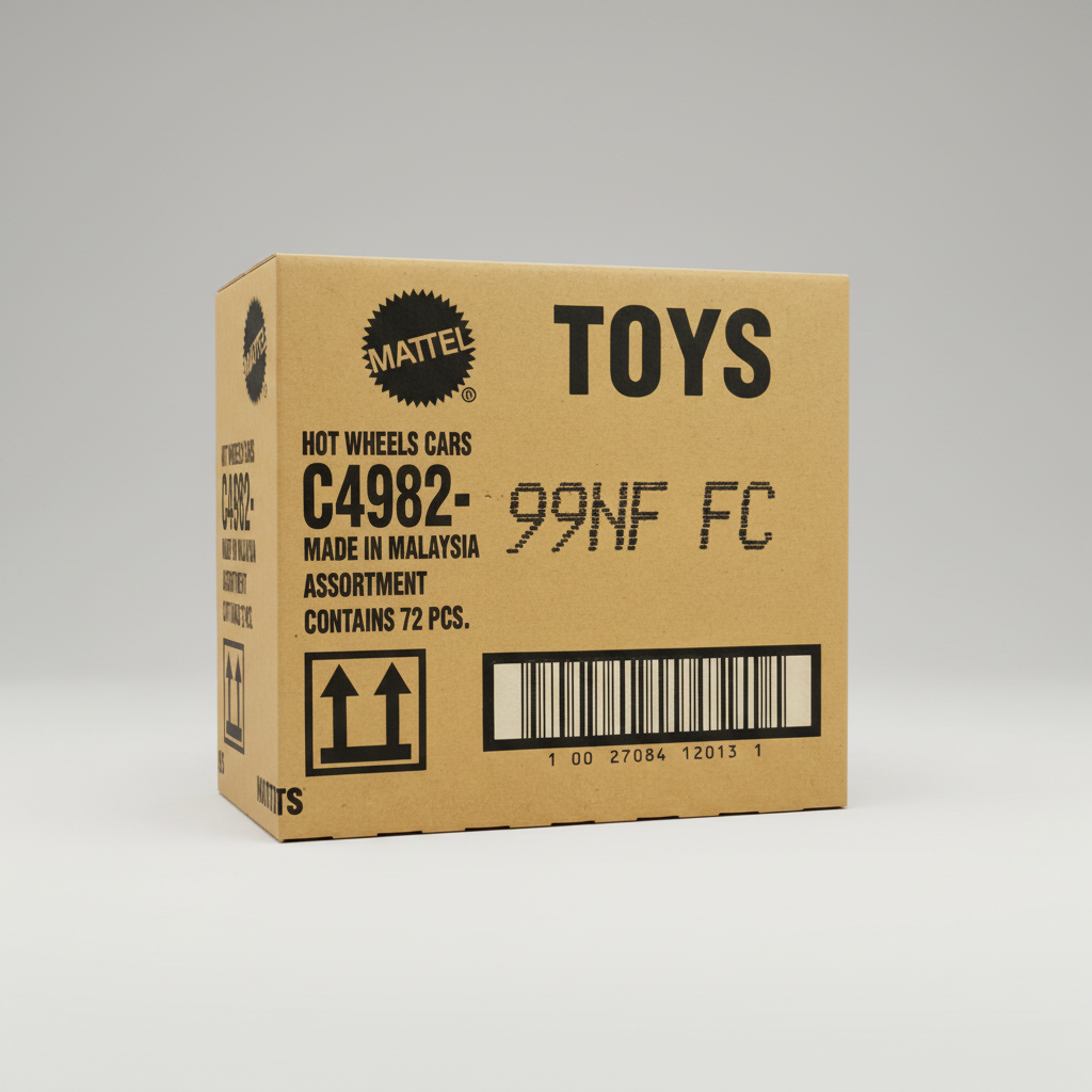 Hot Wheels 2026 F Case – Factory Sealed Full Box (72 Cars)