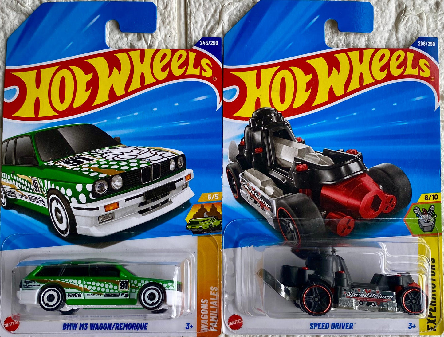 PACK OF 2 - BMW M3 WAGON/REMORQUE AND SPEED DRIVER™