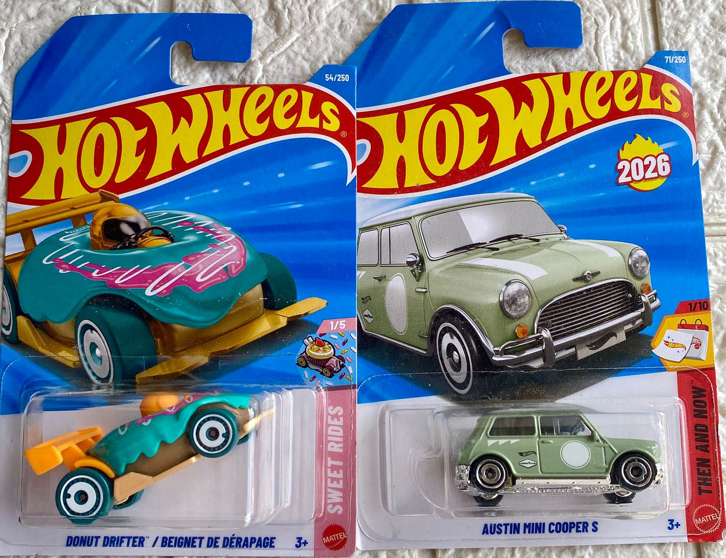 PACK OF 2 - DONUT DRIFTER™ / BEIGNET DE DÉRAPAGE, AUSTIN MINI COOPER S