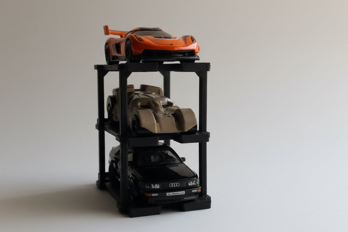 LowRide DeskStack – Hot Wheels Tabletop Display Stand