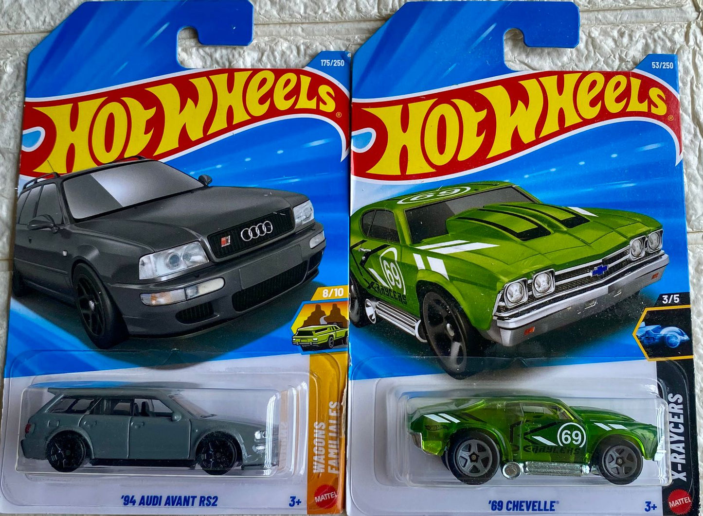 PACK OF 2 - '94 AUDI AVANT RS2 and '69 CHEVELLE®