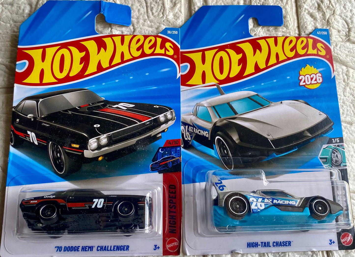 PACK OF 2 - "70 DODGE HEMI CHALLENGER and HIGH-TAIL CHASER™