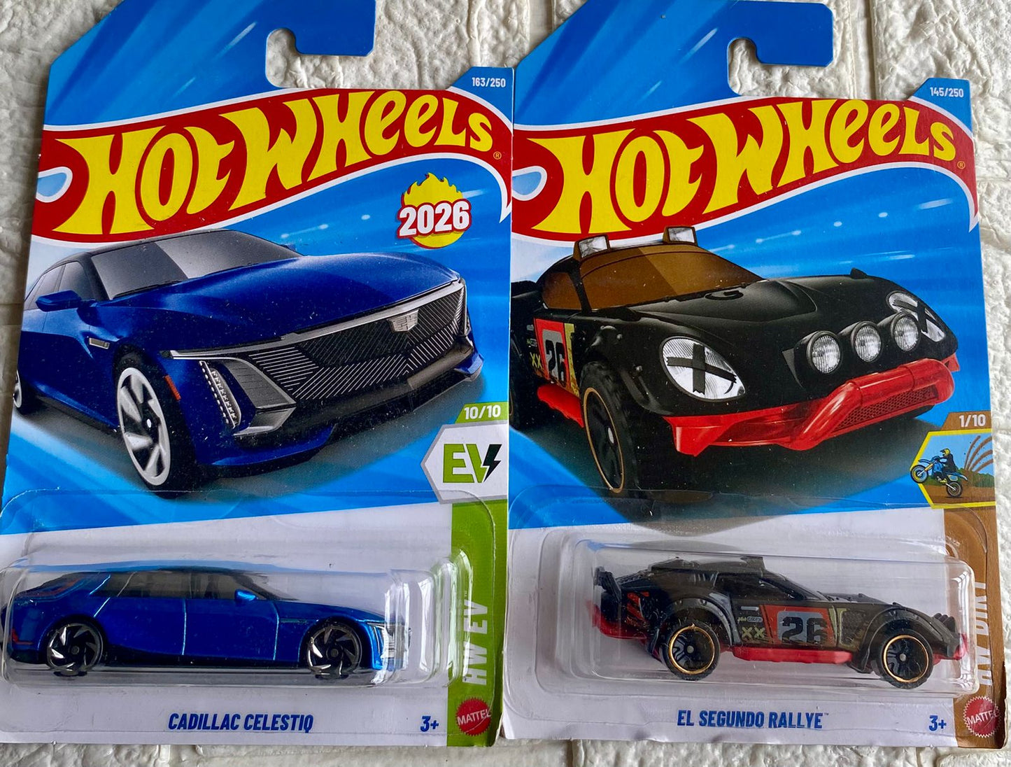 PACK OF 2 - CADILLAC CELESTIO and EL SEGUNDO RALLYE™
