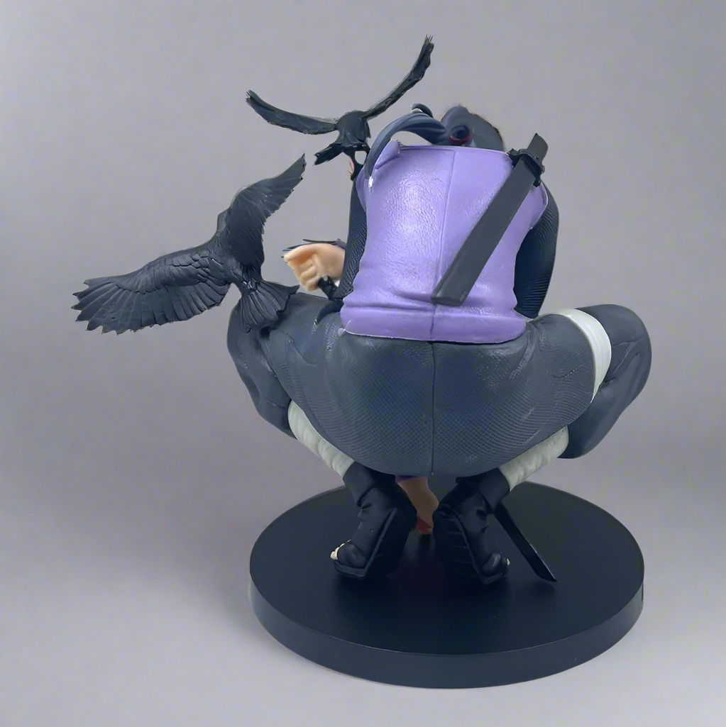 Itachi Uchiha Action Figure – Crow Jutsu Battle Pose, 14.5 cm PVC Statue
