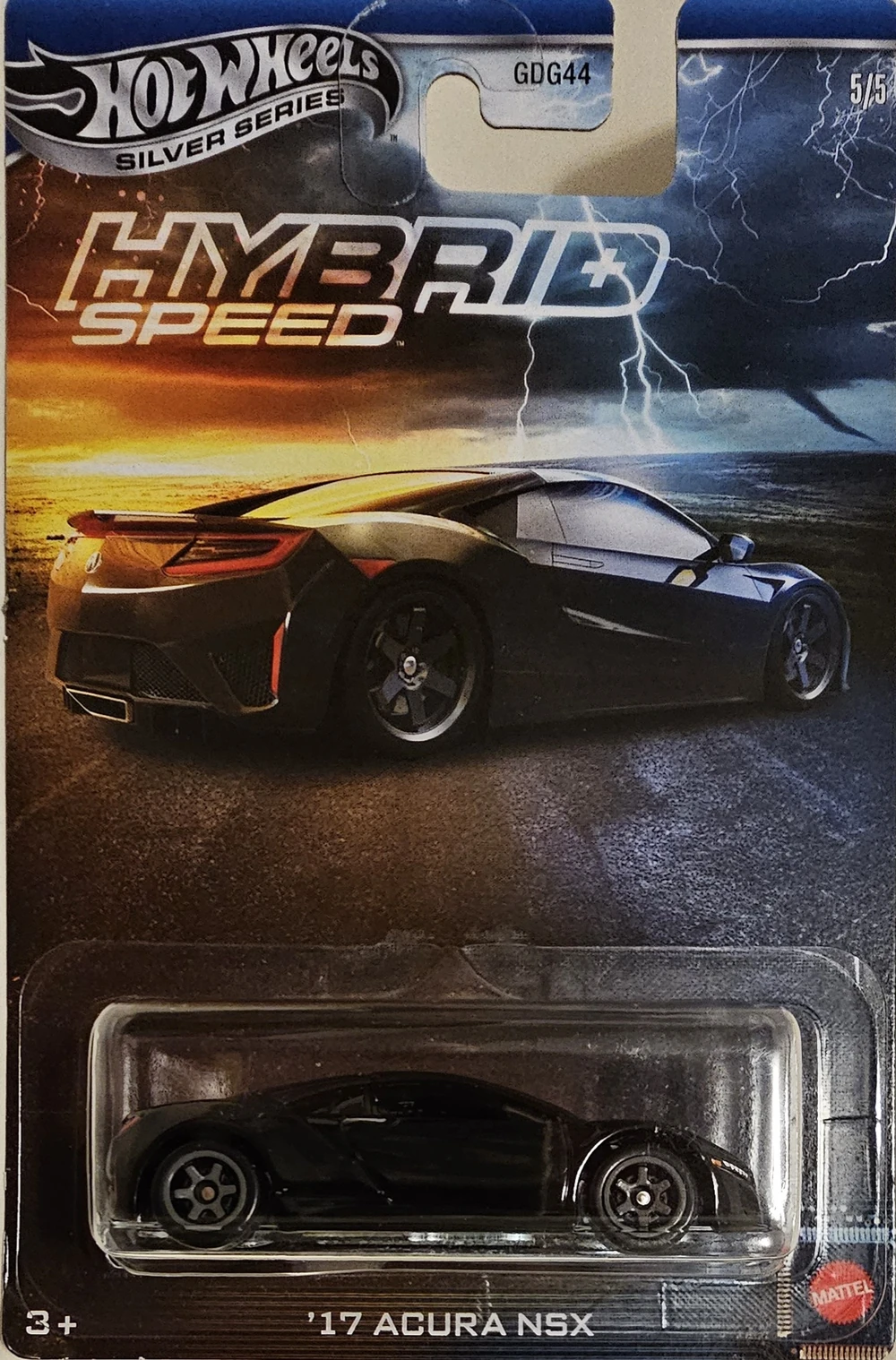 HotWheels Silver Series Hybrid Speed Set Of 5