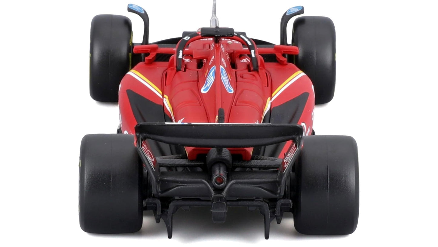 Bburago - 1/43 Scale Model Compatible with Ferrari SF23# 16 Compatible with Charles Leclerc Formula 1 2023 Miniature Model (Red)