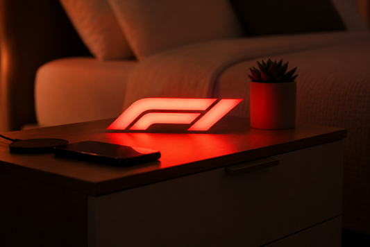 F1 Desk Lamp – Sleek Racing Light for Modern Setup