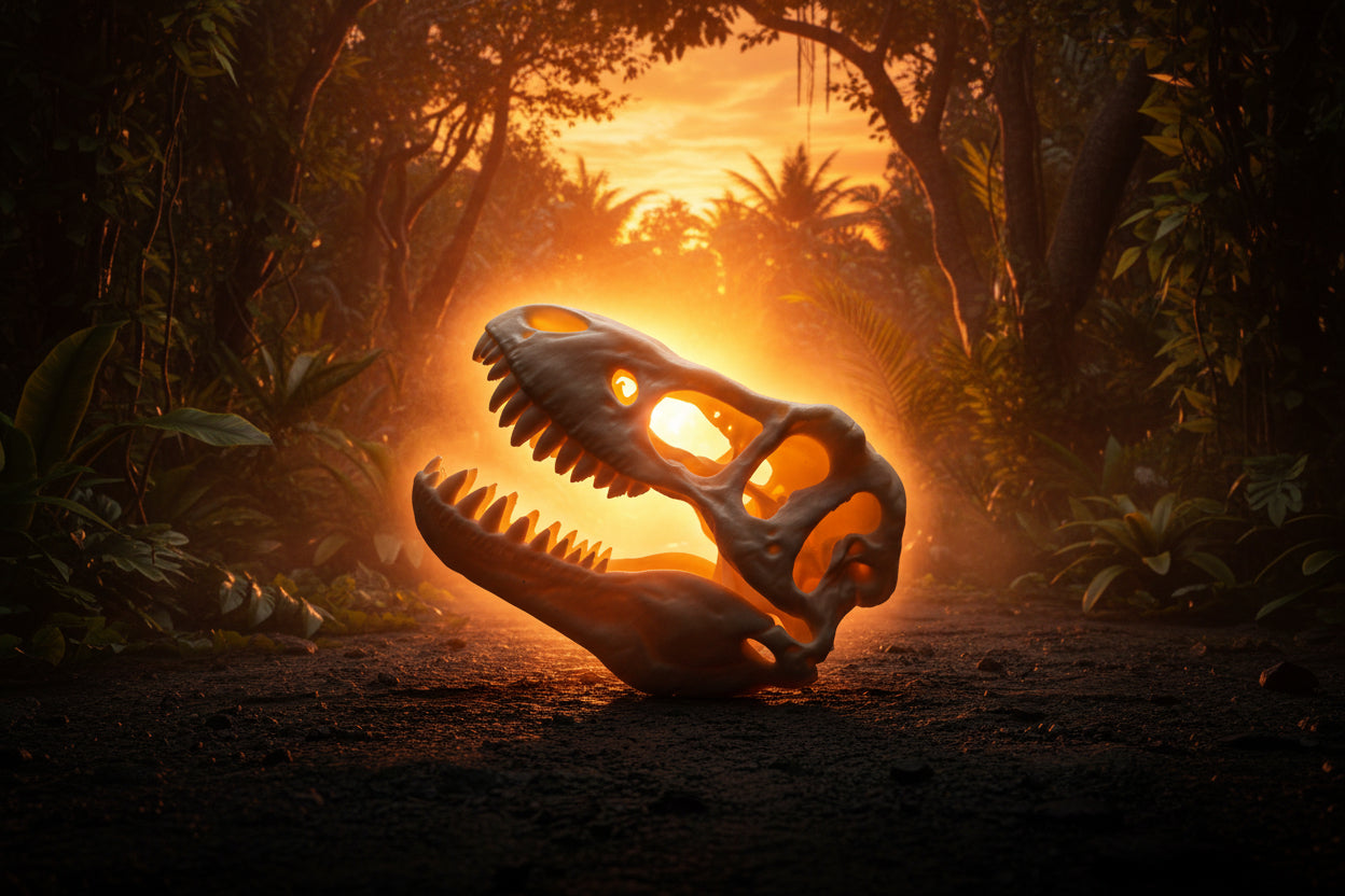 T-Rex Skull Replica – 3D Printed Museum Display Dinosaur Head