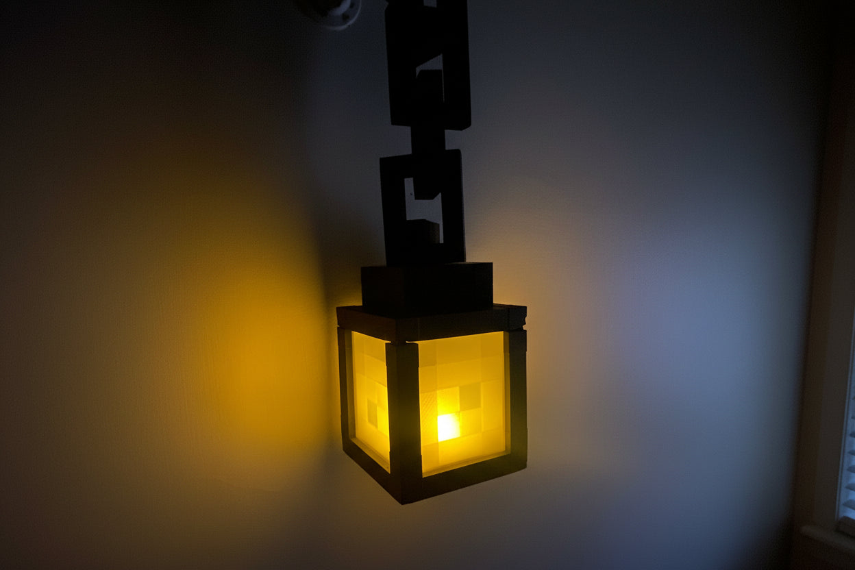 PixelCraft Minecraft Lantern Lamp