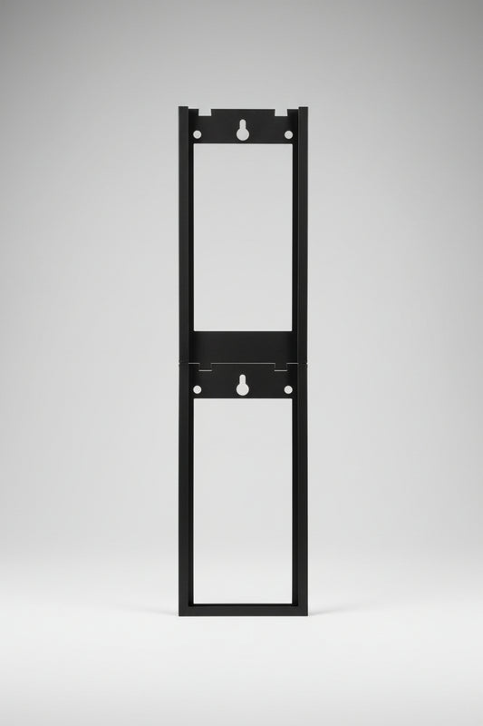 Wall Mounted Hot Wheels Mainline Display Frame | Modular Diecast Car Display Holder (1:64 Scale)
