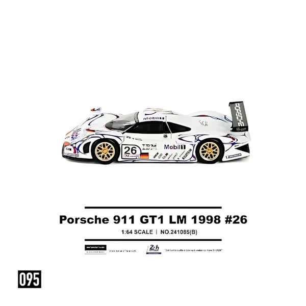 Trends Hobby Porsche 911 GT1 LM 1998 1:64 Diecast Collectible