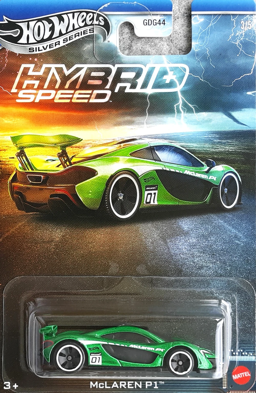 HotWheels Silver Series Hybrid Speed Set Of 5