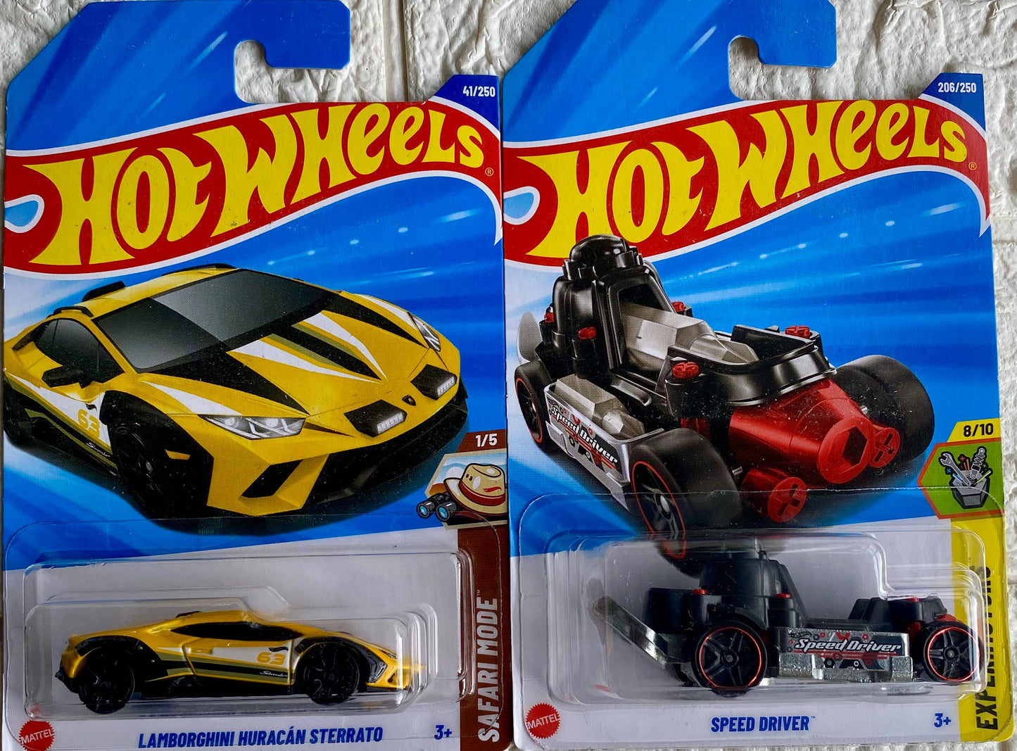 PACK OF 2 - LAMBORGHINI HURACÁN STERRATO AND SPEED DRIVER