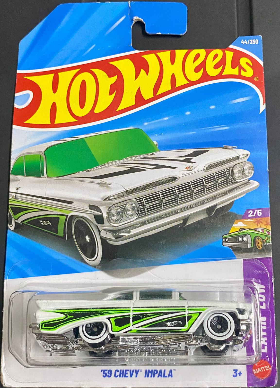 '59 CHEVY" IMPALA" ( Minor card damage )