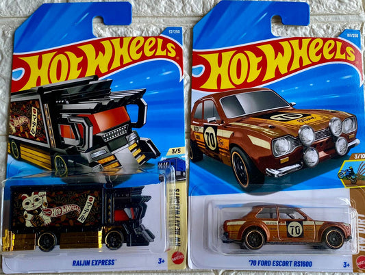 PACK OF 2 - RAIJIN EXPRESS™ and "70 FORD ESCORT RS1600