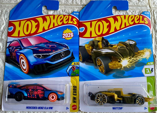PACK OF 2 - MERCEDES-BENZ CLA and WATTZUP