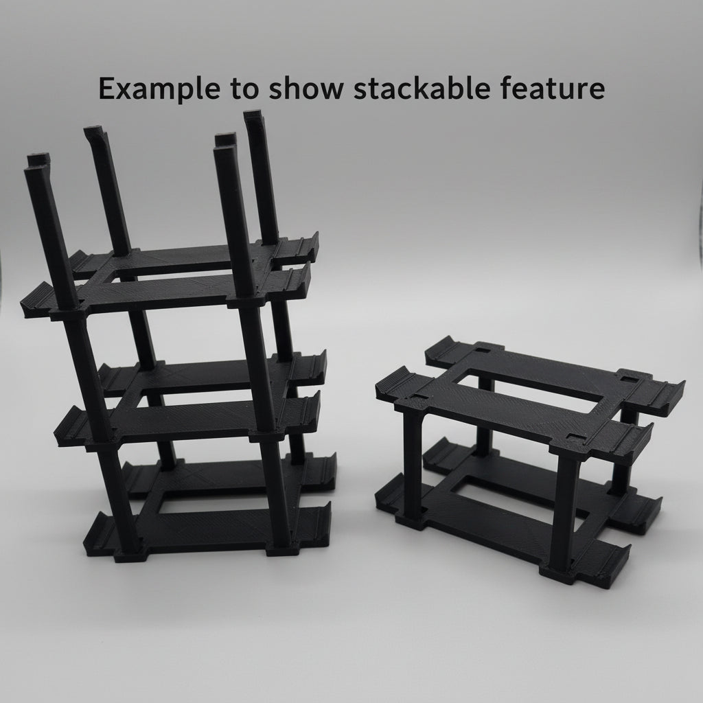 LowRide DeskStack Extension – Stackable Riser for Hot Wheels