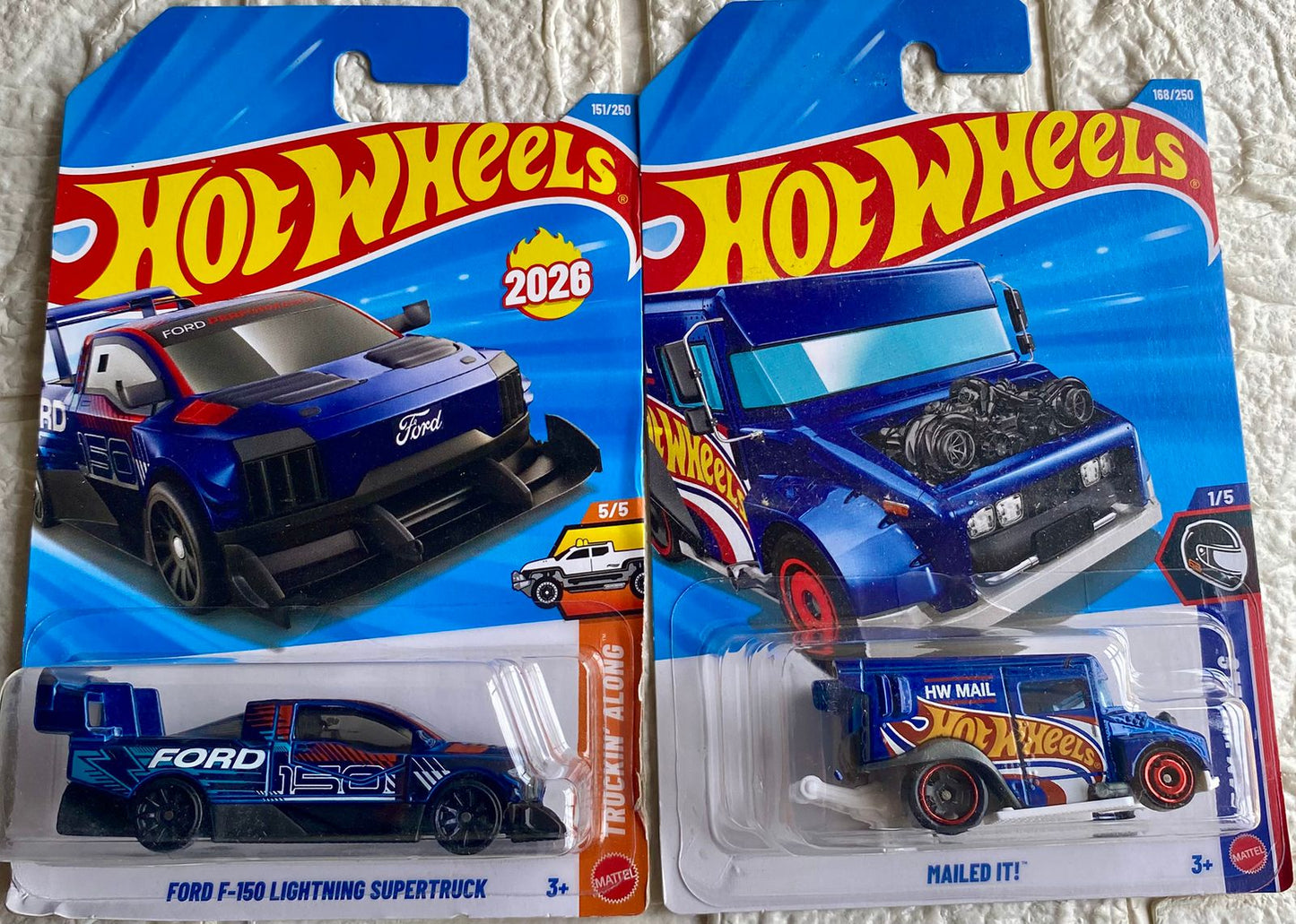 PACK OF 2 - MAILED IT! and FORD F-150 LIGHTNING SUPERTRUCK