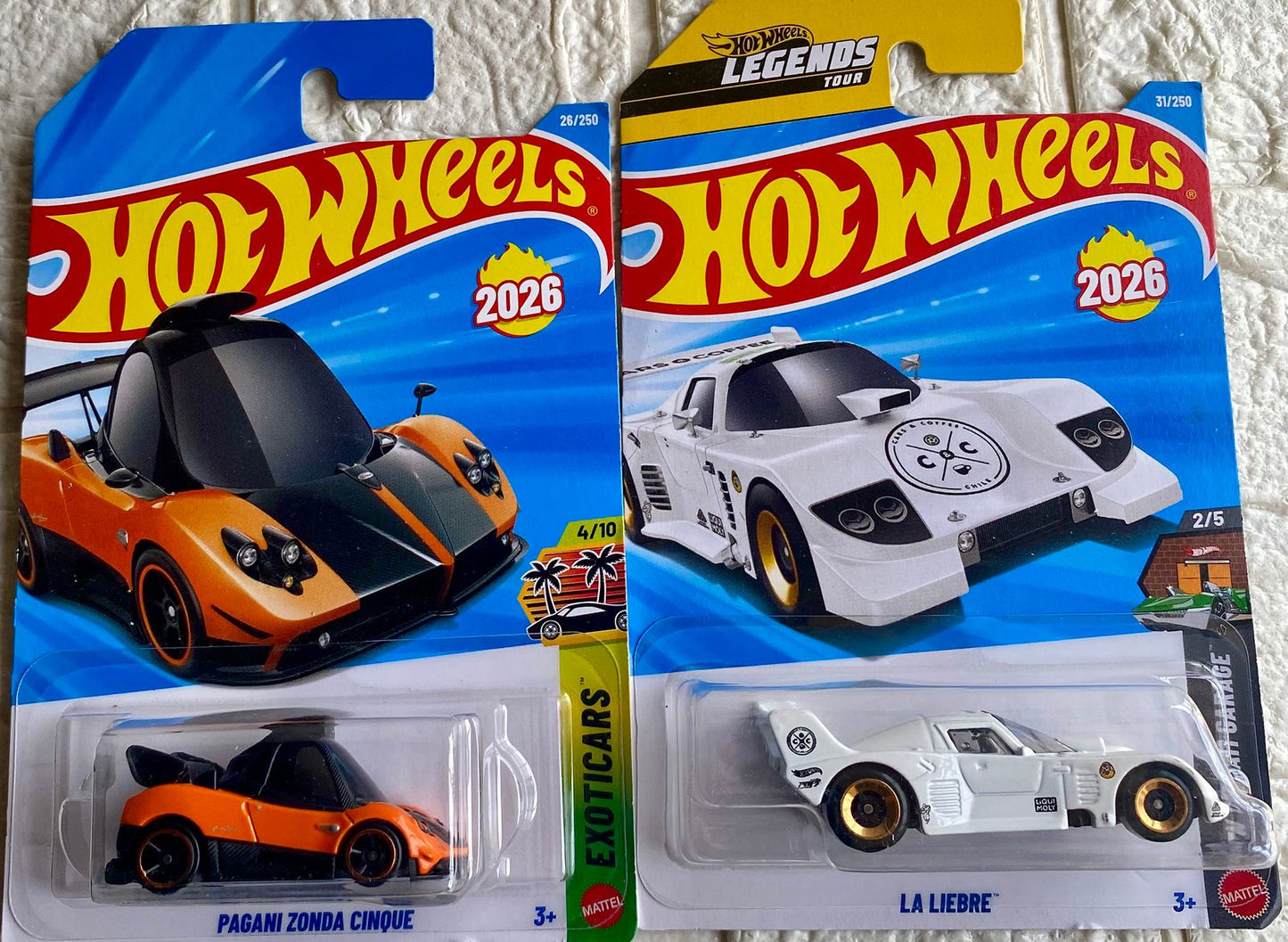 PACK OF 2 - PAGANI ZONDA CINQUE and LA LIEBRE™