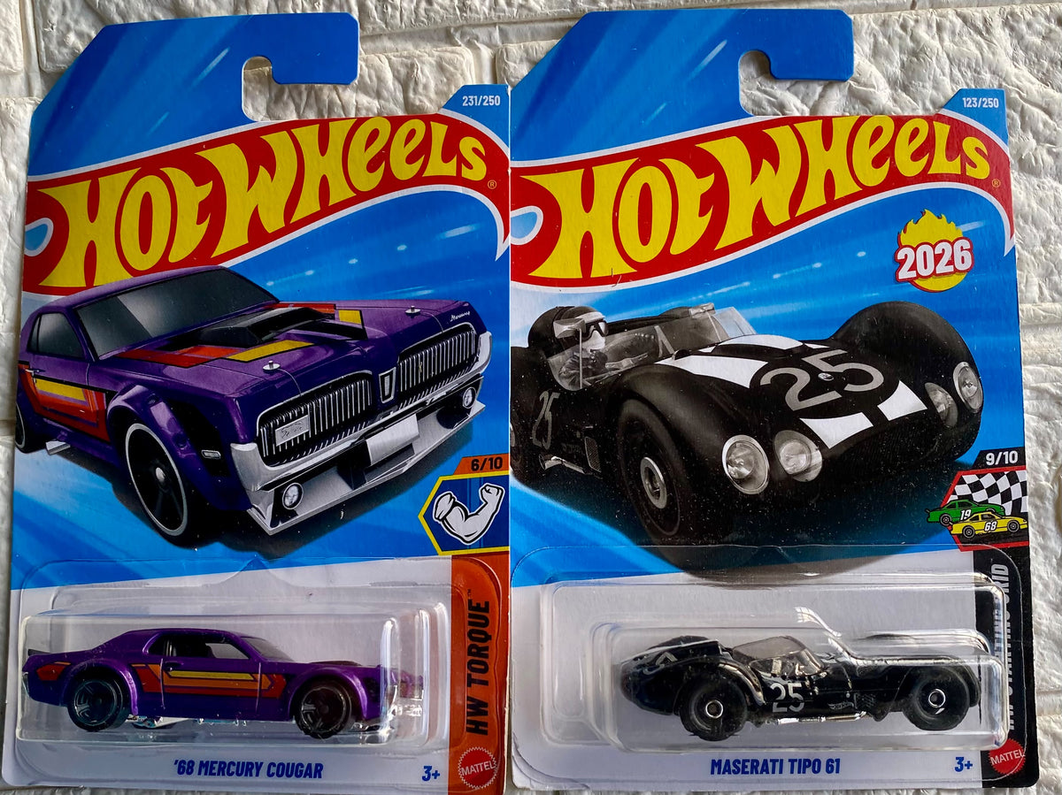 '68 MERCURY COUGAR AND MASERATI TIPO 61