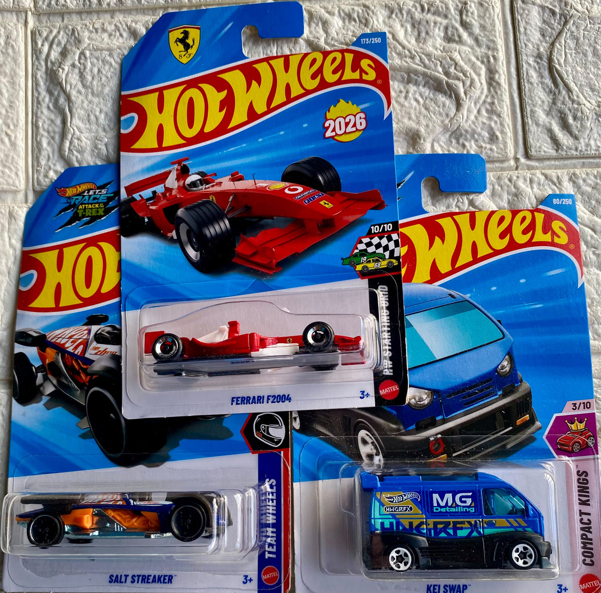 FERRARI F2004, SALT STREAKER AND KEI SWAP