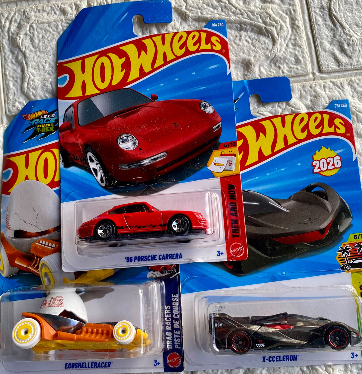 '96 PORSCHE CARRERA, EGGSHELLERACER™AND X-CCELERON™