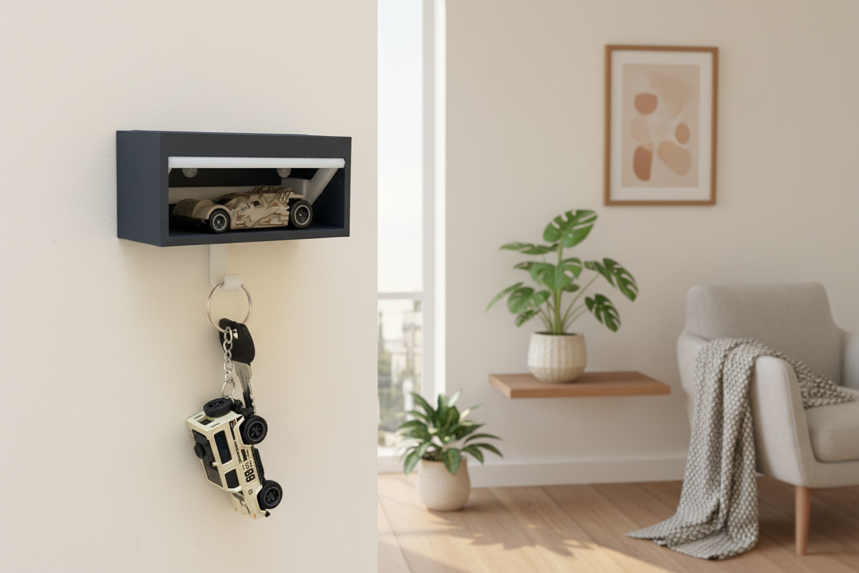 Garage Style Key Holder – Built for Car Lovers